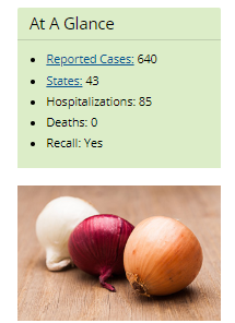 The latest food recall: onions