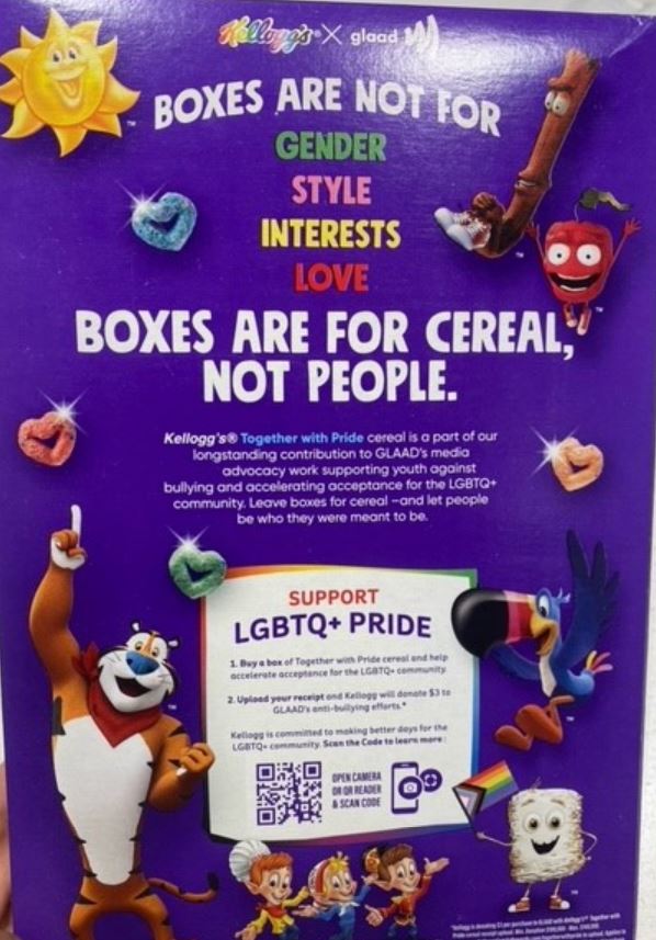 Annals of food marketing Gay Pride kids' cereal Food Politics by Marion Nestle